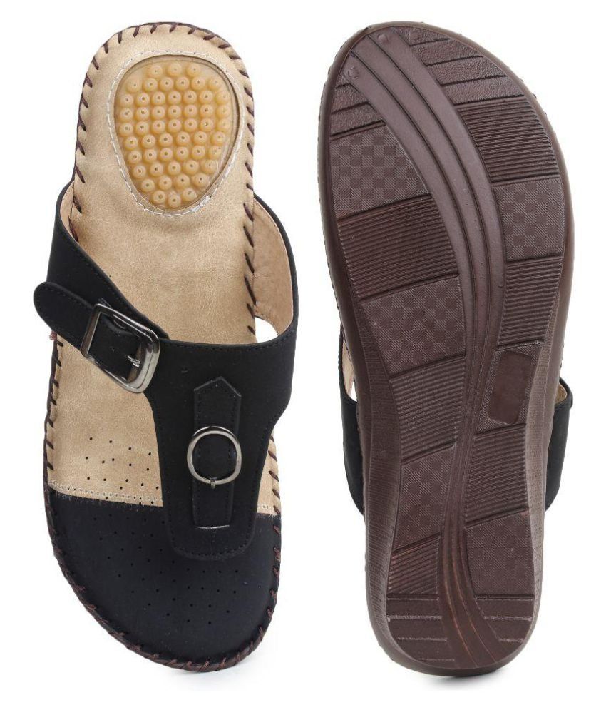 Doctor Soft Black Wedges Heels Price in India- Buy Doctor Soft Black Wedges Heels Online at Snapdeal