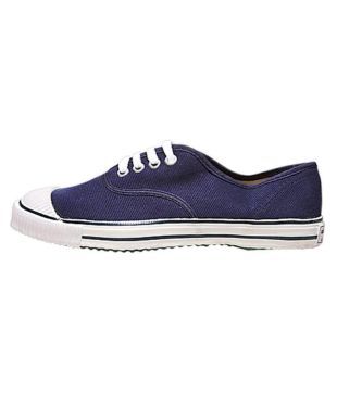 Bata Blue Canvas Shoes