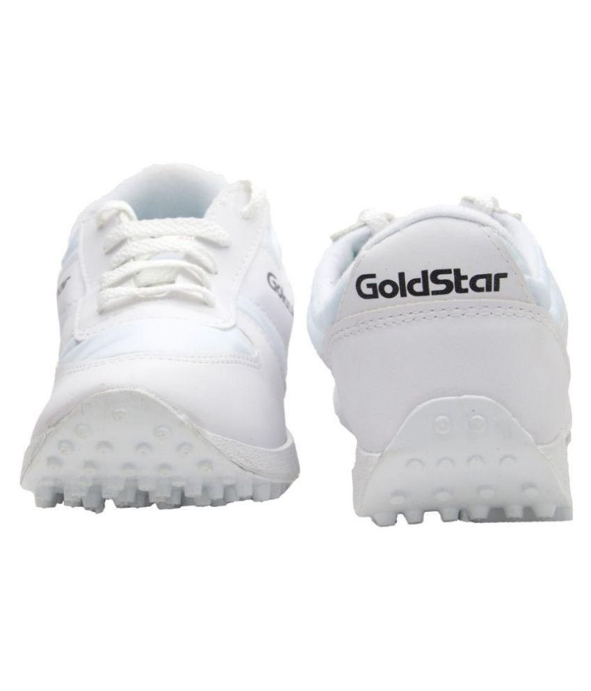 white goldstar shoes