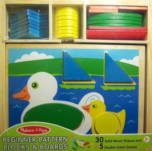 melissa & doug beginner pattern blocks