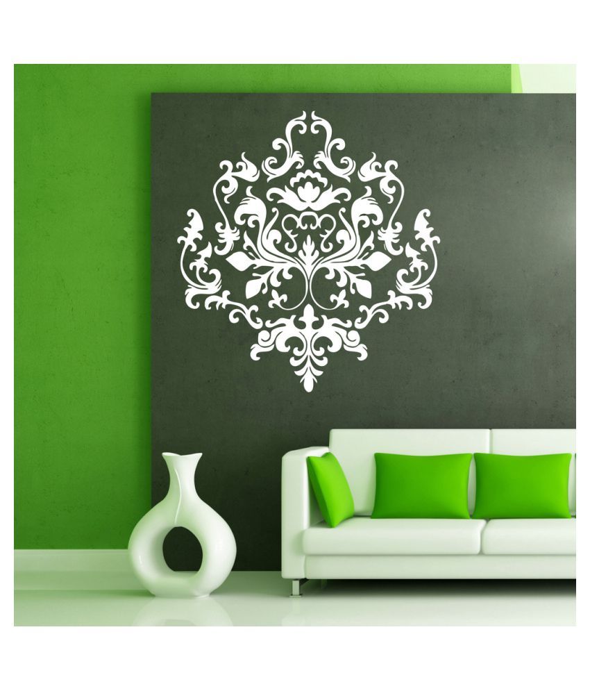     			Decor Villa Floral PVC Wall Stickers