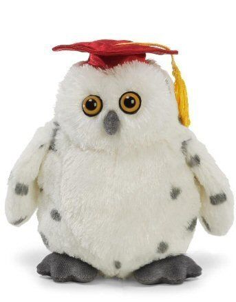 penguin graduation plush