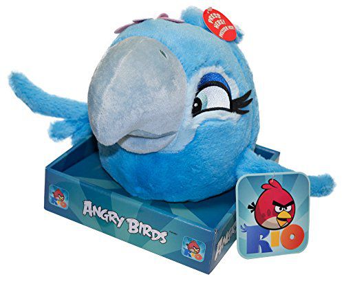 Talking Angry Birds Rio Jewel 8-Inch Plush
