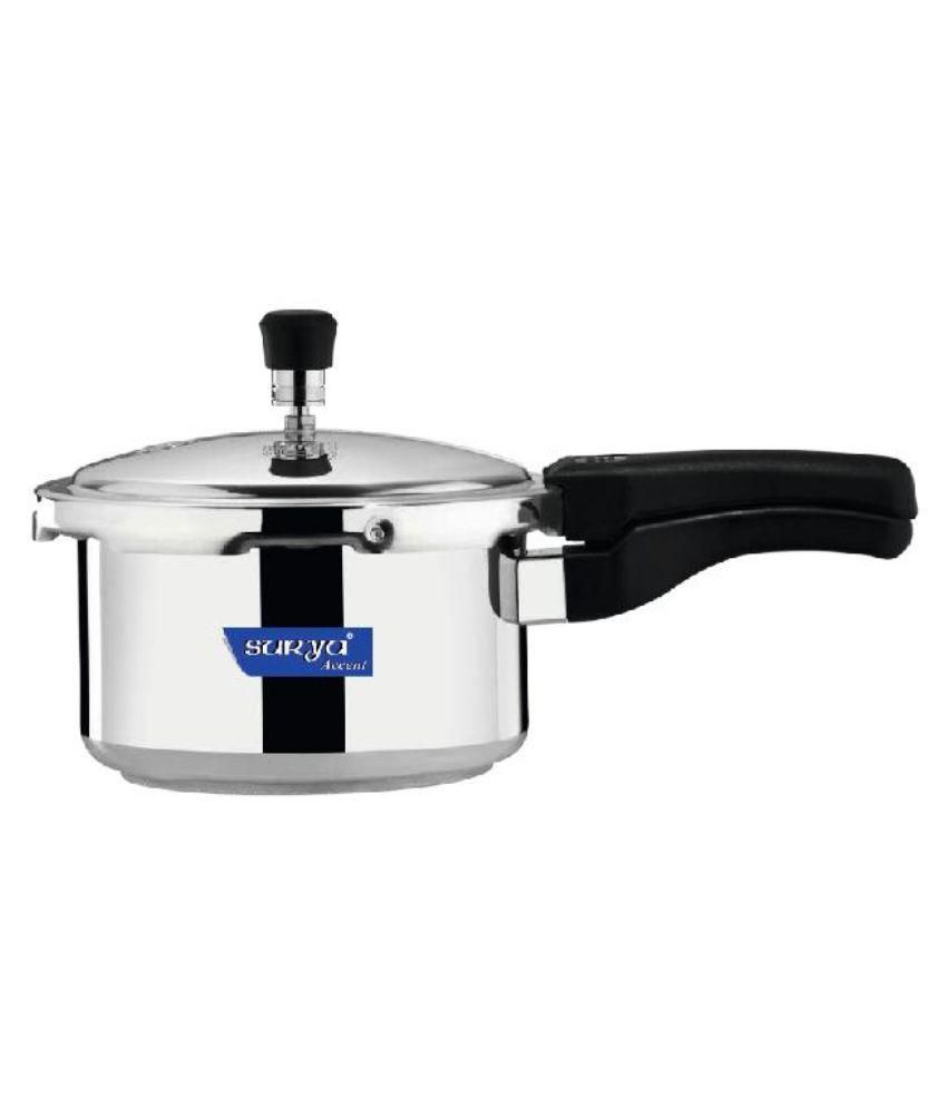     			Surya Accent Surya Accent Dino Pressure cooker 2.4ltr 2.5 Aluminium OuterLid Pressure Cooker
