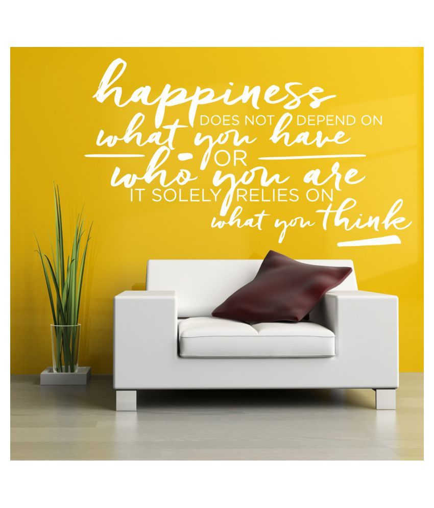     			Decor Villa Happiness does not PVC Wall Stickers