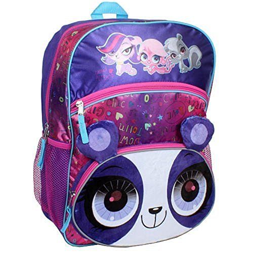 fluffy panda backpack