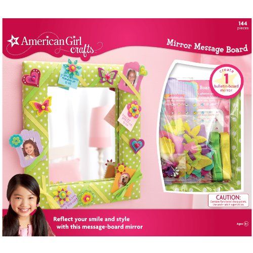 American Girl Crafts Mirror Message Board Kit American Girl Crafts Mirror Message