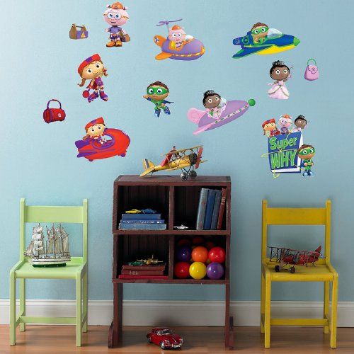 Super Why Removable Wall Decorations Buy Super Why Removable