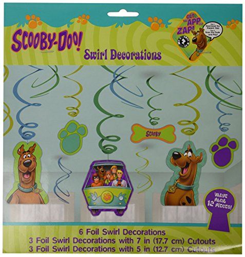 Scooby Doo Value Pack Swirl Decorationsparty Decoration Kit Pack