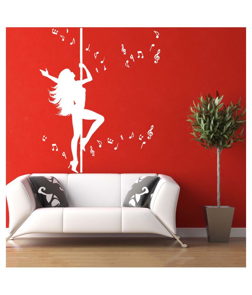     			Decor Villa Pole Dance PVC Wall Stickers