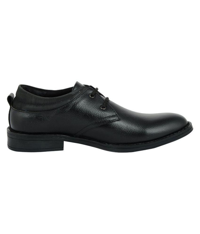 Taj Black Office Genuine Leather Formal Shoes Price in India- Buy Taj ...