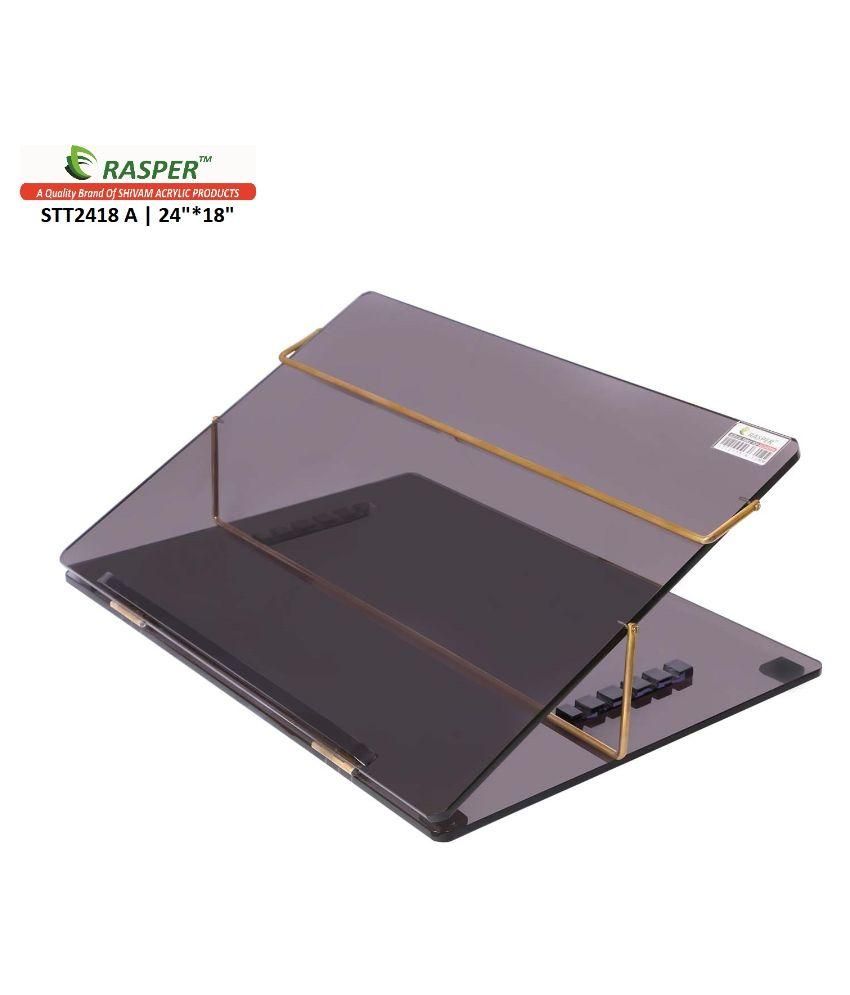 Rasper Acrylic Writing Desk Big Size 24x18 Inches Premium Quality 8mm With 1 Year Warranty