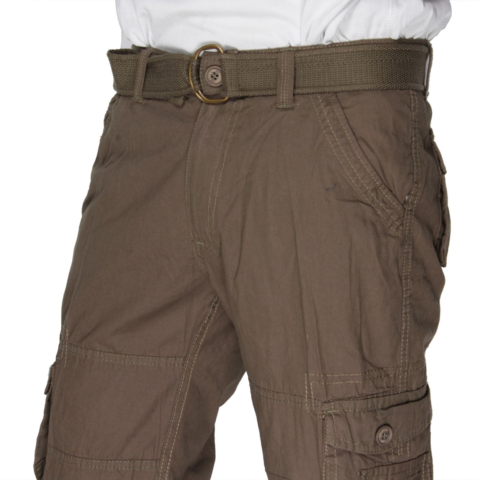 mens cargo trousers green