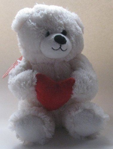 hallmark white teddy bear