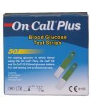 On Call Plus Blood Glucose Sugar Test Strips - 50 Test Strips Sg-133111