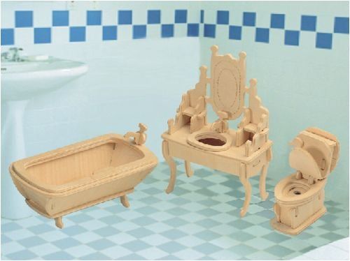 bathroom dollhouse furniture