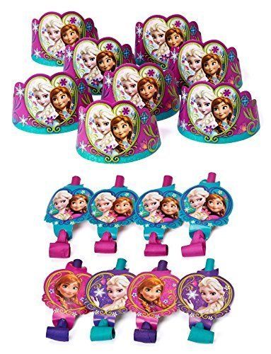 Disney Frozen Birthday Party Favors Pack Including Blowouts and Party