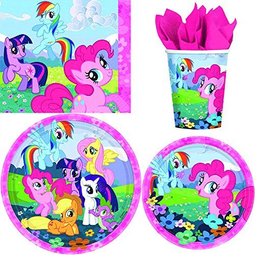 my little pony party plates