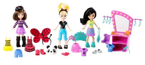 polly pocket dress up