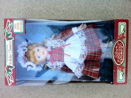 soft expressions holiday classics porcelain doll