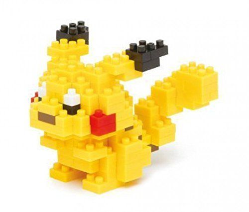 Pokemon Pikachu I Block Fun Loz Diamond Micro Block Set