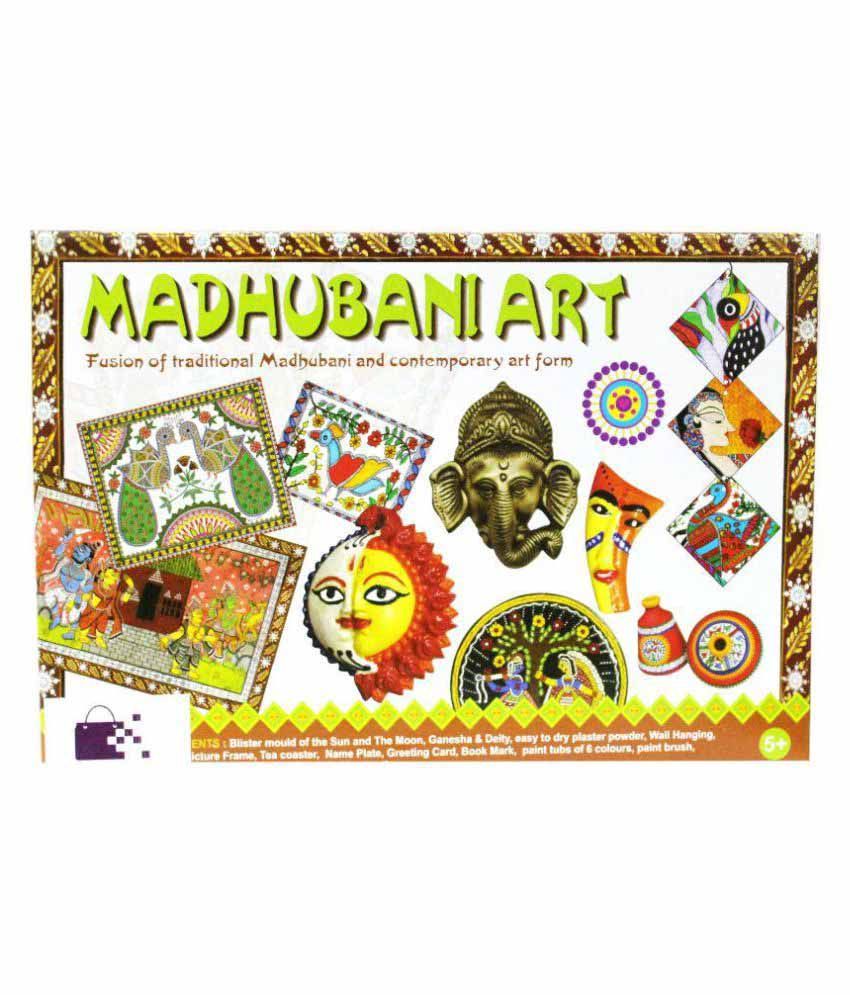 Scrazy Madhubani Art kit Buy Scrazy Madhubani Art kit Online at Low Price Snapdeal