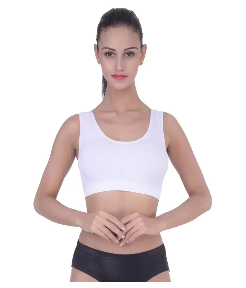 Piftif Multi Color Poly Cotton T-Shirt/ Seamless Sports Bra - Buy Piftif  Multi Color Poly Cotton T-Shirt/ Seamless Sports Bra Online at Best Prices  in India on Snapdeal