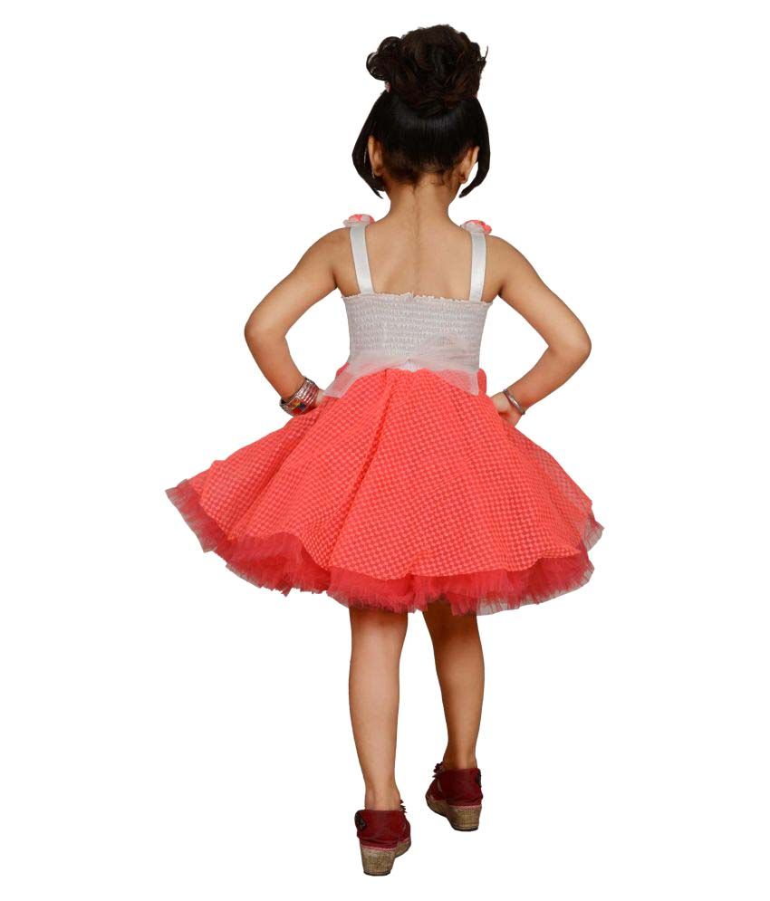 pink net frock