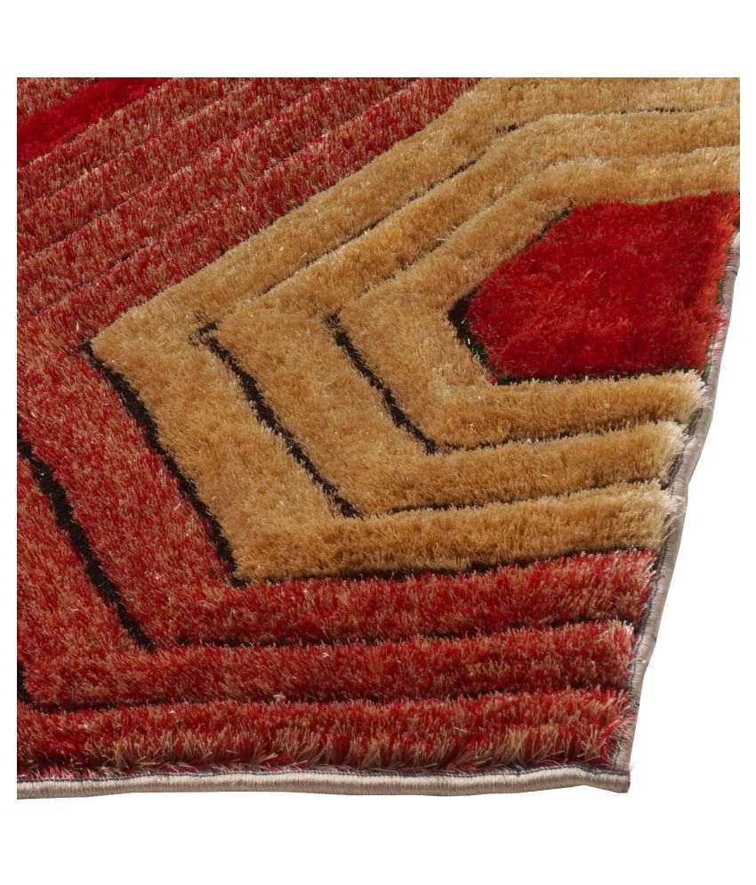 Rayon Casa Multi Shaggy Carpet Geometrical 5x7 Ft. Buy Rayon Casa