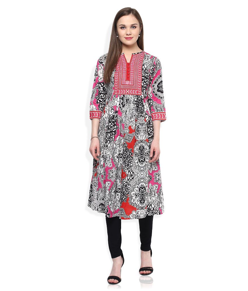 rainbow kurti