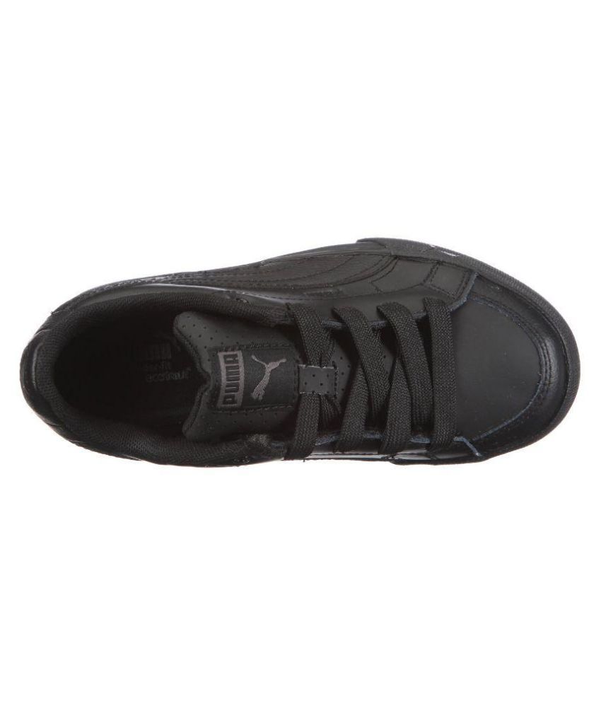 puma black shoes without laces