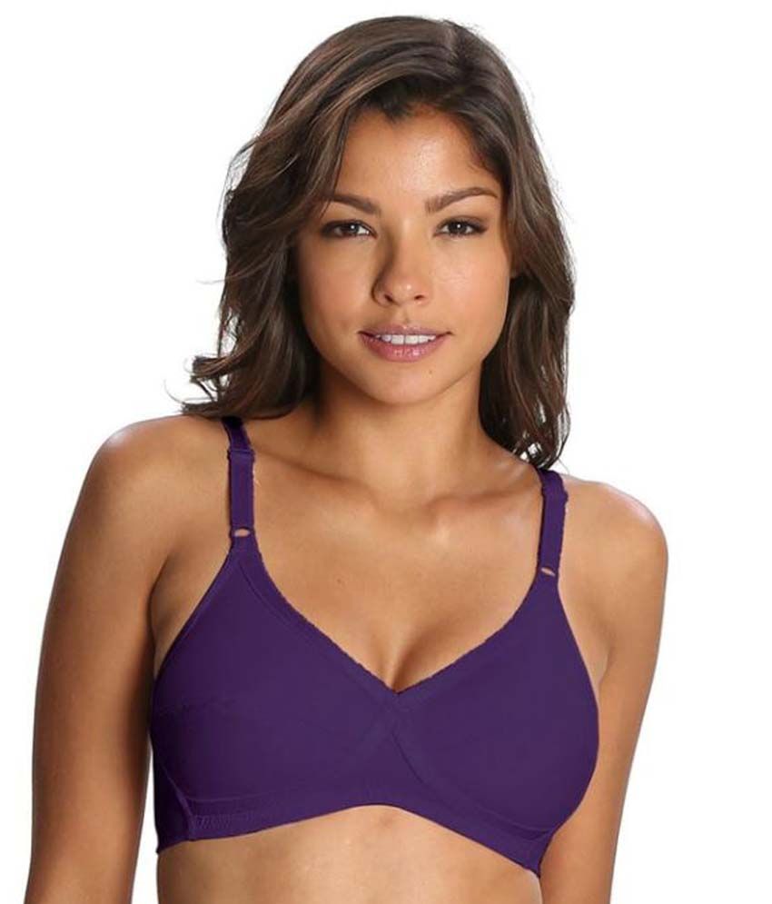 fruit of the loom seamed wirefree bra 96825