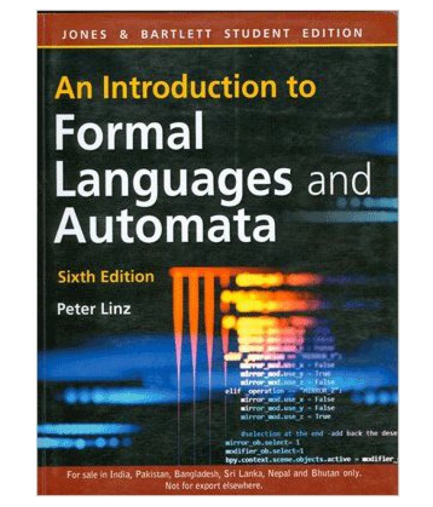 An introduction to formal languages and automata 6 e buy an