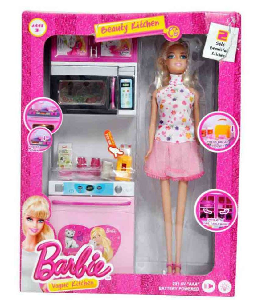 barbie kitchen set online shopping