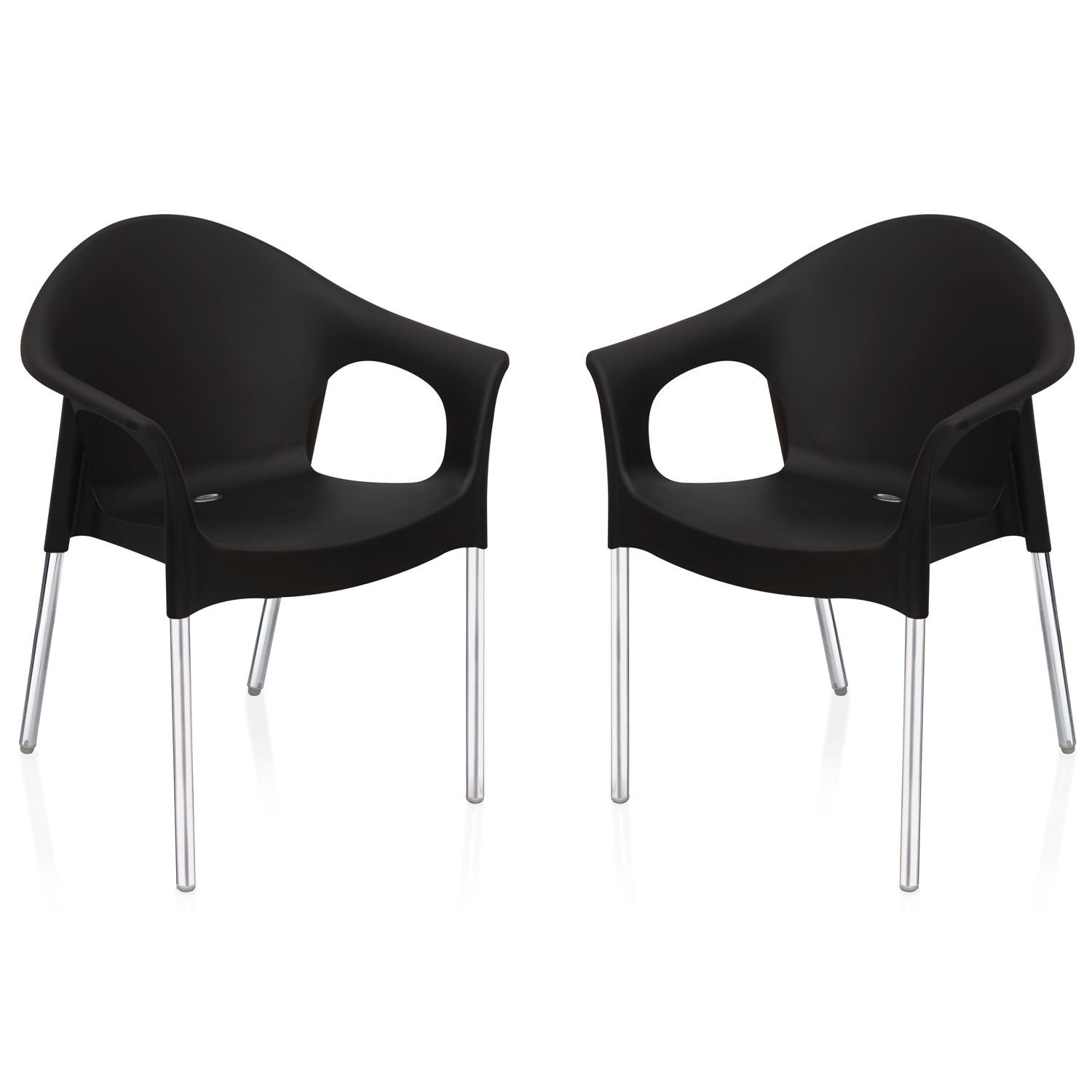 Nilkamal Novella 09 Plastic Chair - Set of 2 - Buy ...