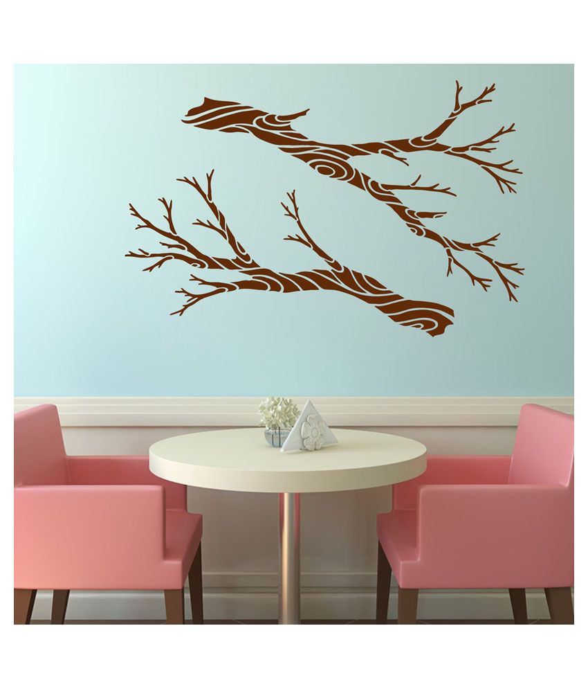     			Decor Villa Tree Branch PVC Wall Stickers