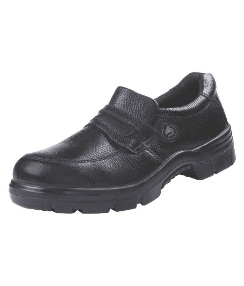 Buy Bata Mid Ankle Black Safety Shoes Online at Low Price in India ...