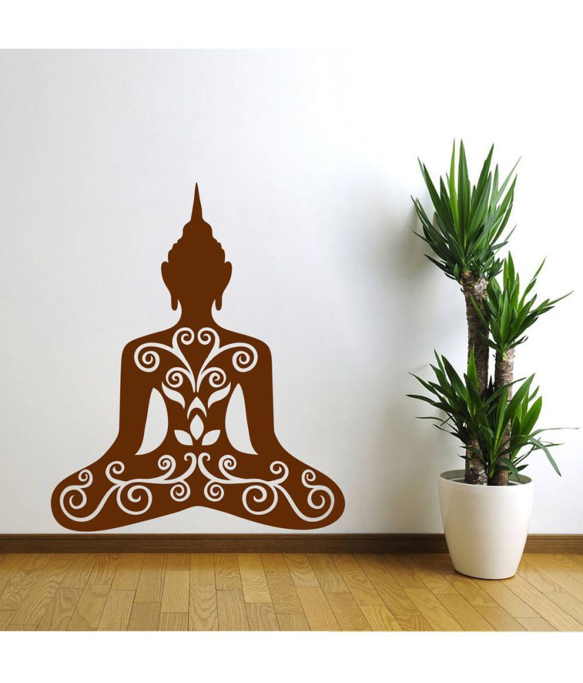     			Decor Villa Buddha ji PVC Wall Stickers