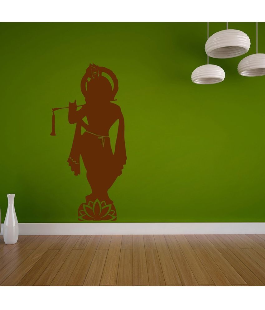     			Decor Villa Krishan Ji PVC Wall Stickers