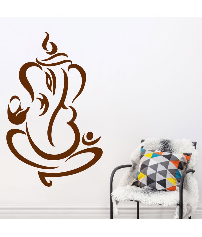     			Decor Villa Ganesh PVC Wall Stickers