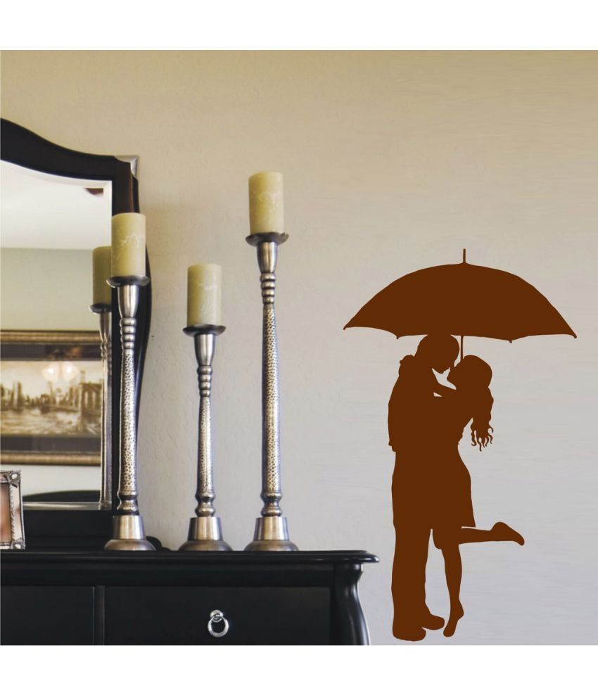     			Decor Villa Love Couple PVC Wall Stickers