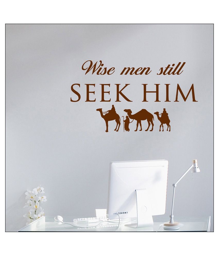     			Decor Villa Wish Men Still PVC Wall Stickers