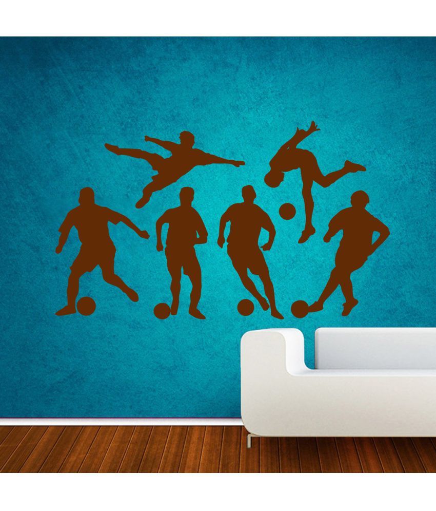     			Decor Villa My football team PVC Wall Stickers