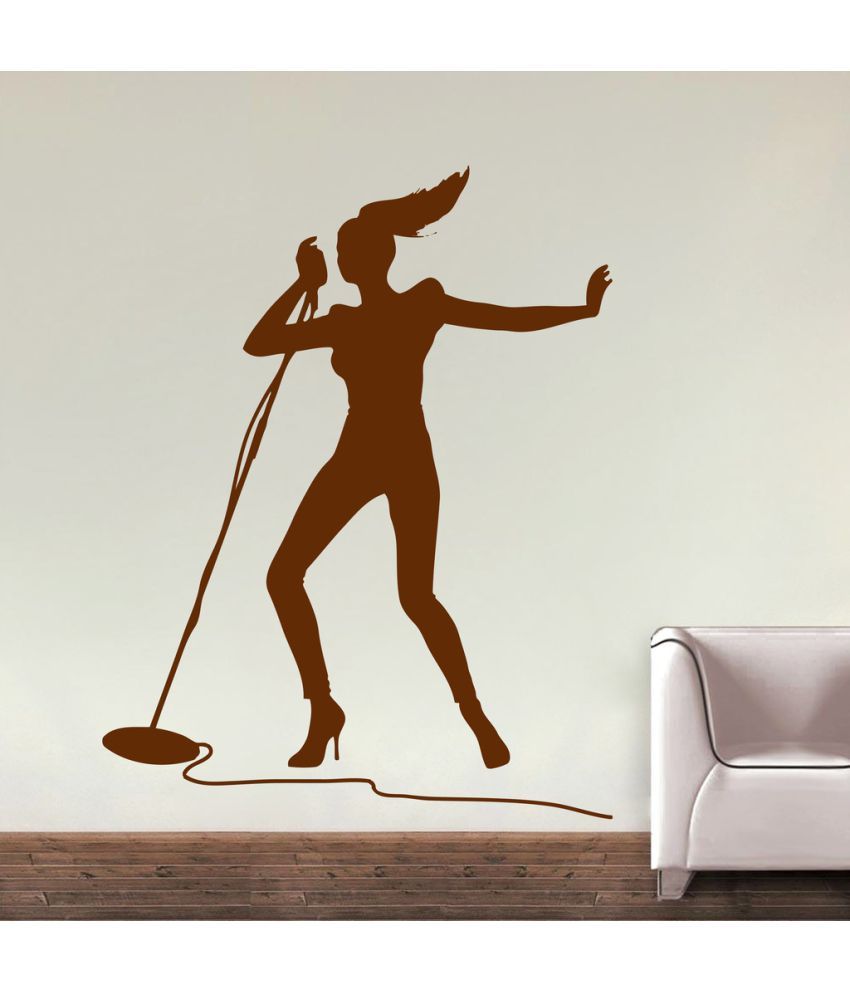     			Decor Villa Popstar PVC Wall Stickers