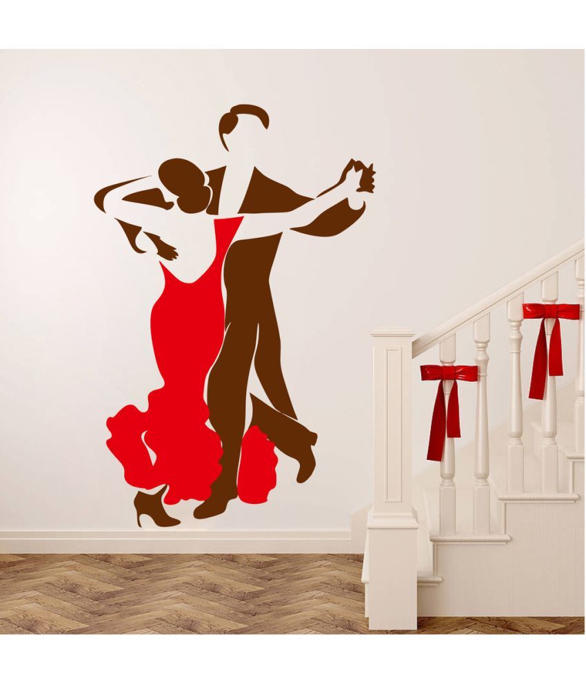     			Decor Villa Let's DanceWall PVC Wall Stickers