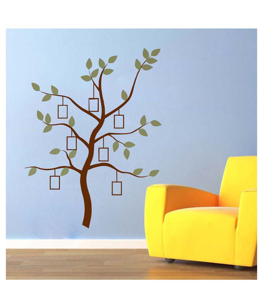     			Decor Villa Tree PVC Wall Stickers