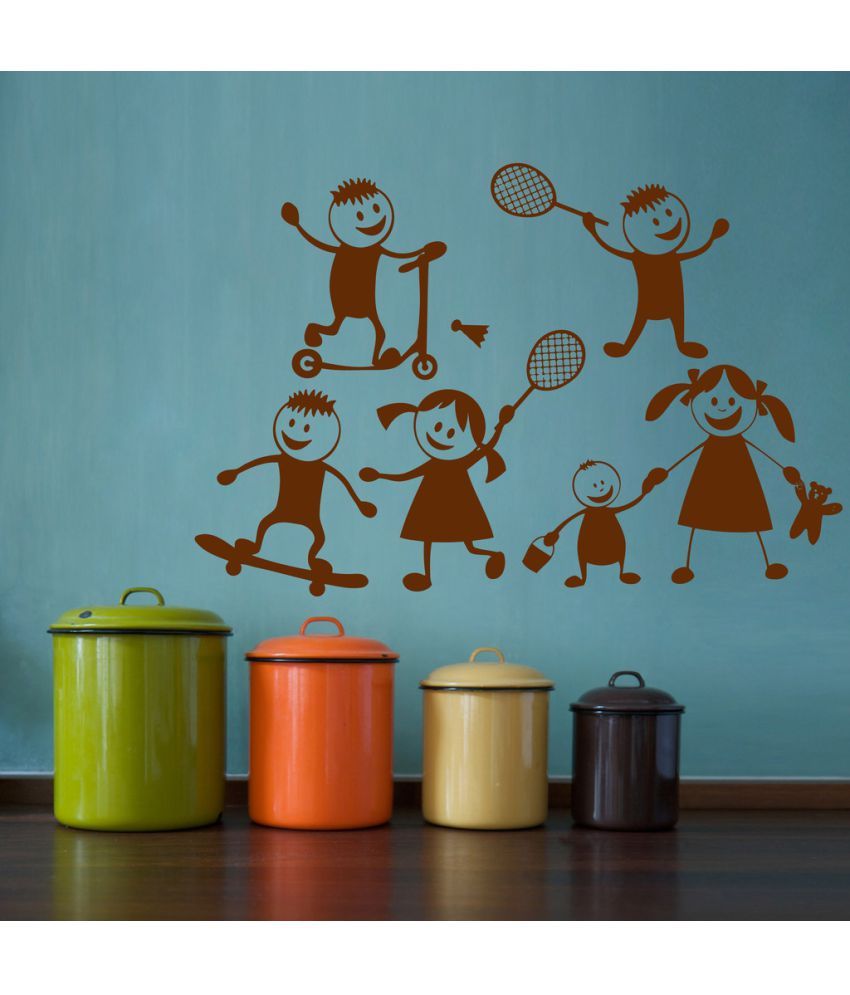     			Decor Villa Childrens PVC Wall Stickers