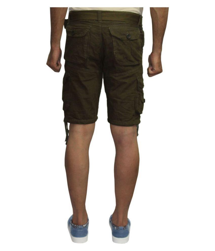 Greentree Green Shorts - Buy Greentree Green Shorts Online at Low Price ...