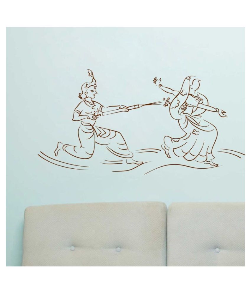     			Decor Villa Krishan Rangrasiya PVC Wall Stickers