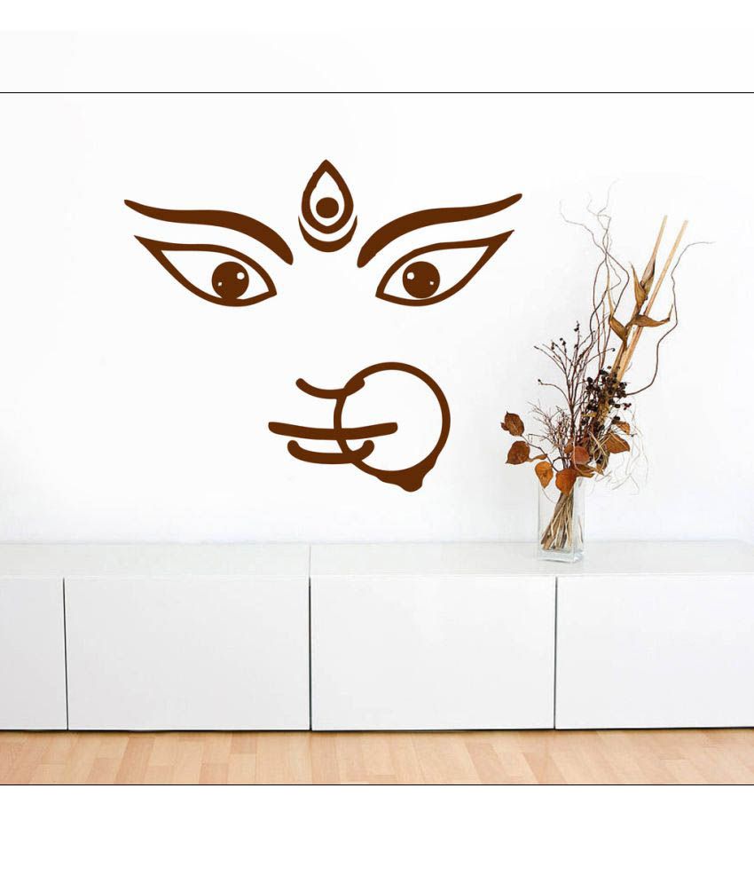     			Decor Villa Mata Ji PVC Wall Stickers